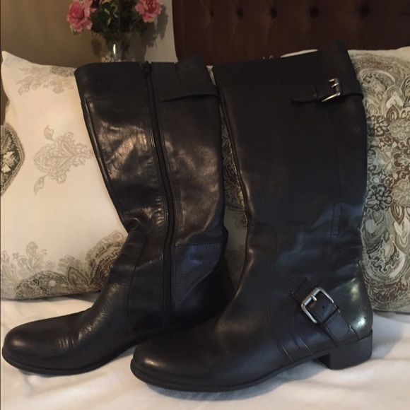 leather boots