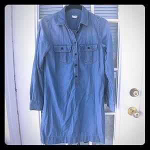 J.Crew Denim Shirt Dress