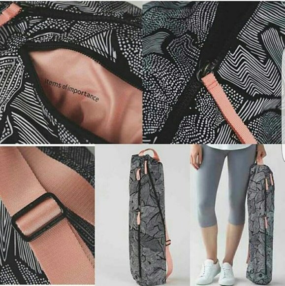 Lululemon Mat Bag Dottie Tribe Print EUC