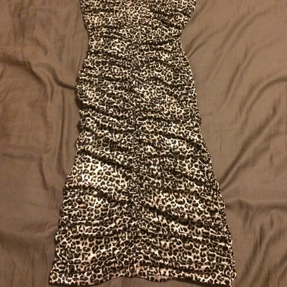 Leopard Party Dress