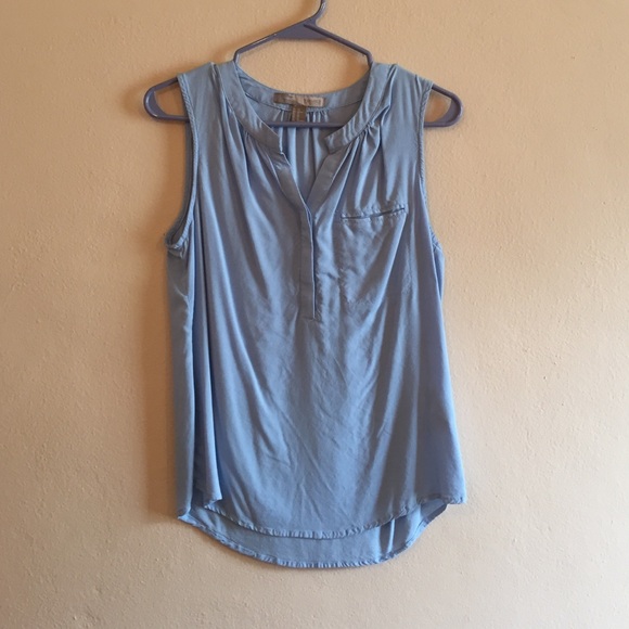 NWOT! Light Blue Blouse Tank