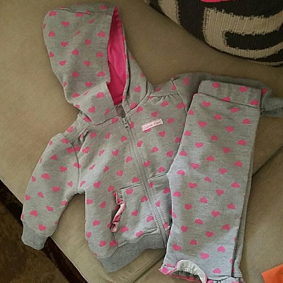 Baby Calvin Klein track suit