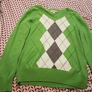 St johns Bay argyle sweater