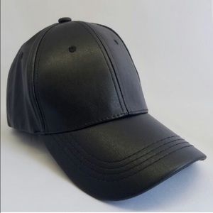 Leather Ball Cap