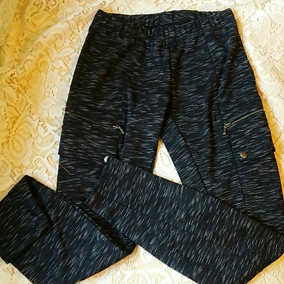 Juicy Couture Pants - Juicy Couture Gray Stretch Leggings w/ Pockets XS