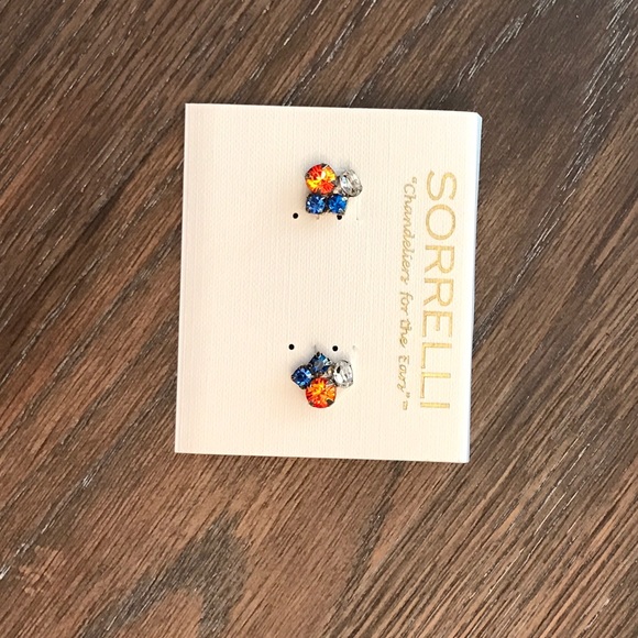 NWT Orange and Blue sorrelli earrings!