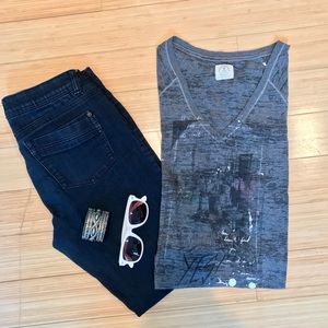 American Eagle Vintage V Neck