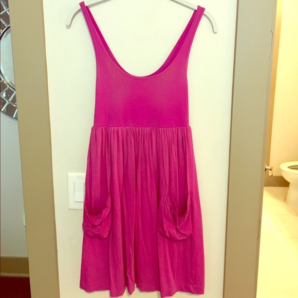 theory • pink mini dress