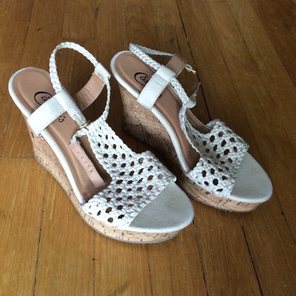 Candies Platform Sandals 8.5
