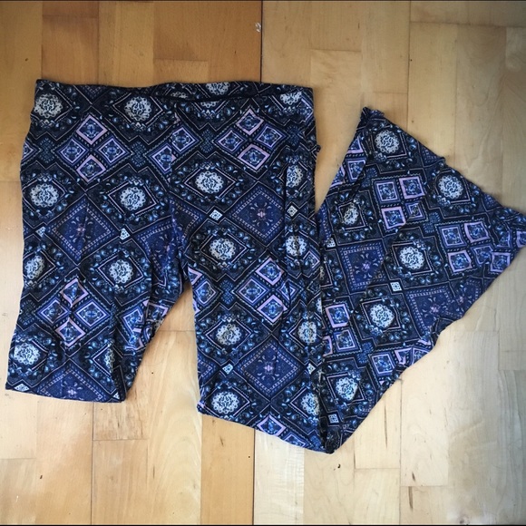 SOLD: Boho Flare Bottom Pants