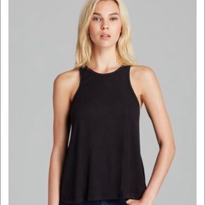 Free People Ribbed black tank - Brand new!