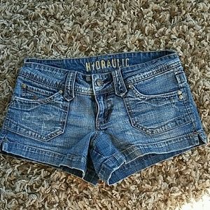 Hydraulic Jean Shorts
