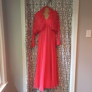 Vintage Dan Lee Couture--Glamorous Gown