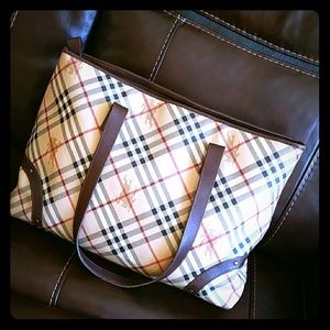 Authentic burberry bag