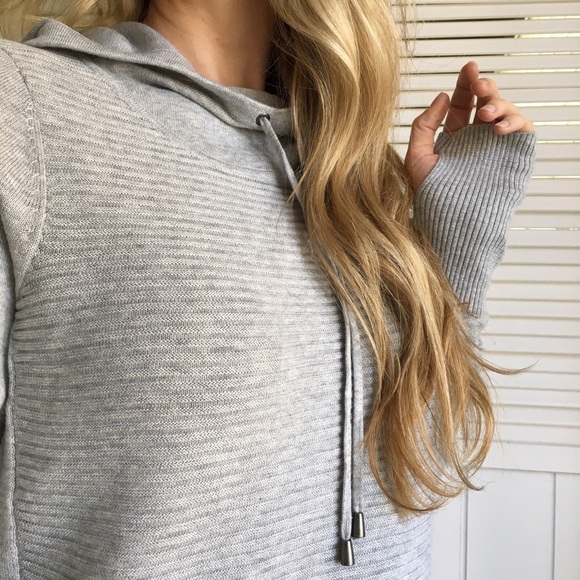 Sold • Heather Grey Hoodie - Picture 2 of 4