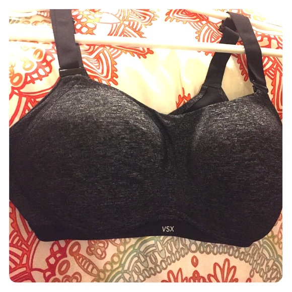 Victorias Secret Sport bra black and grey