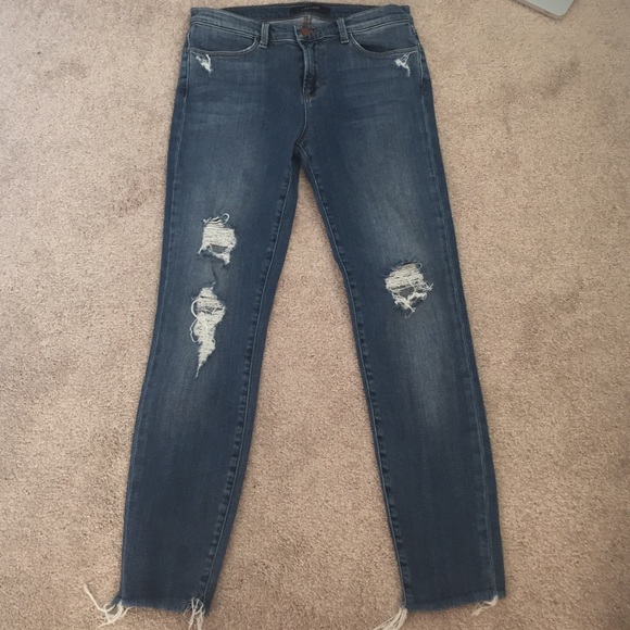 J brand ripped jeans