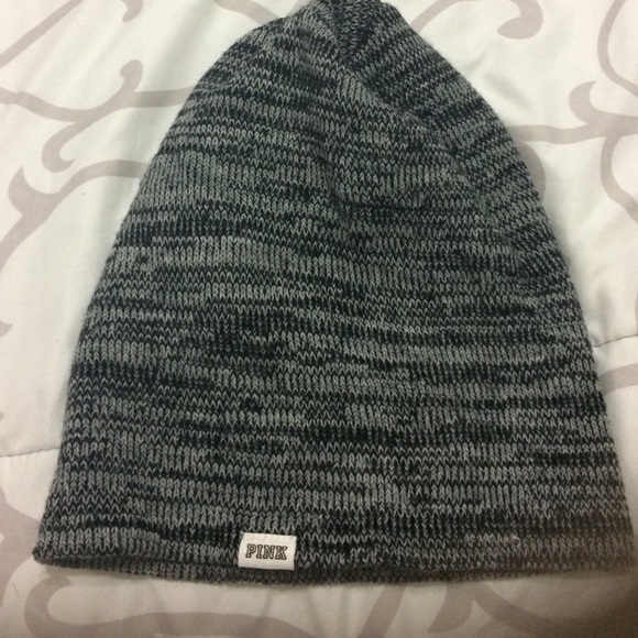 Nwot soft Victoria secret pink black and gray hat