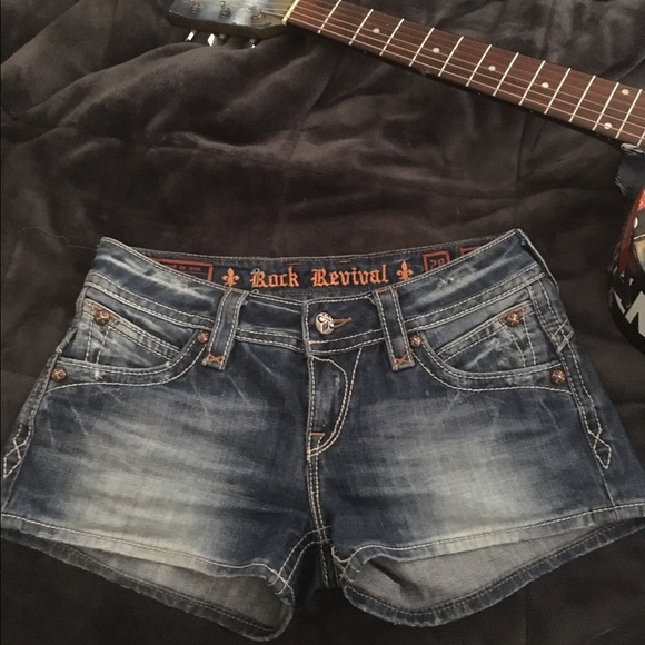 Rock Revival Denim Jean Shorts