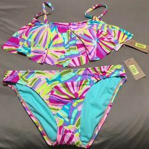 Two piece swim suit, NWT