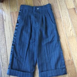 Claude dress pants with tuxedo stripe