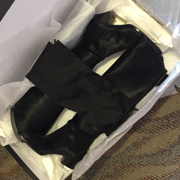 Alexander Wang Shoes - Alexander Wang Sigrid Calf Half Knee Boots
