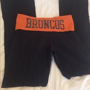 Victoria's Secret Pink Denver Broncos Yoga Pants