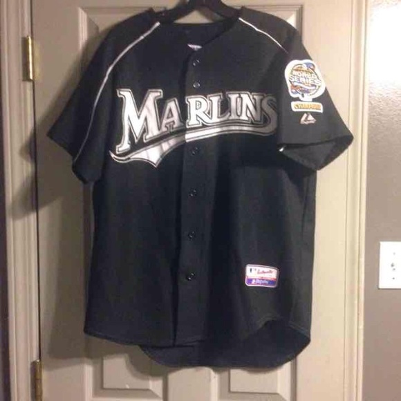 Authentic Miami Marlins baseball jersey