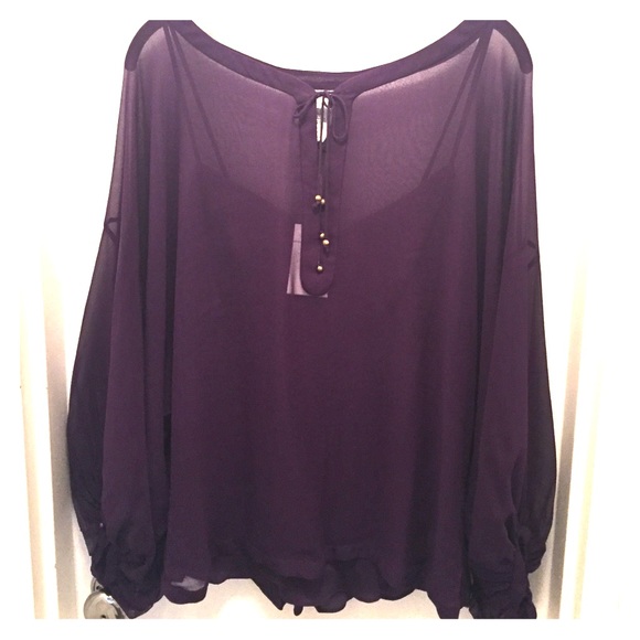 Diane von Furstenberg Peelo peasant blouse Sz 14