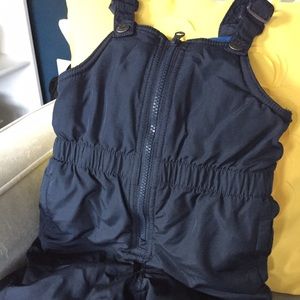 Toddler snow pants! Overall style adjustable