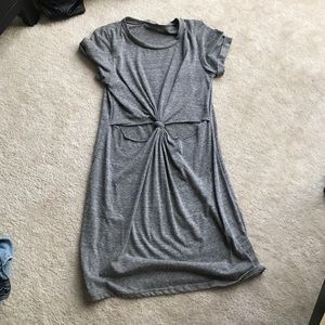 Grey mini dress