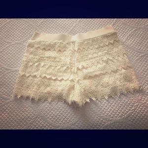 Lace shorts