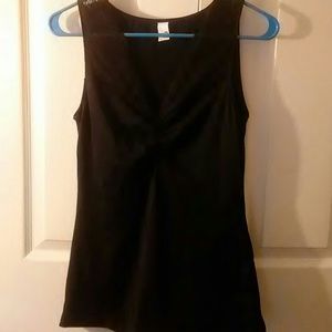 Maidenform lace sleeve shapewear tank top