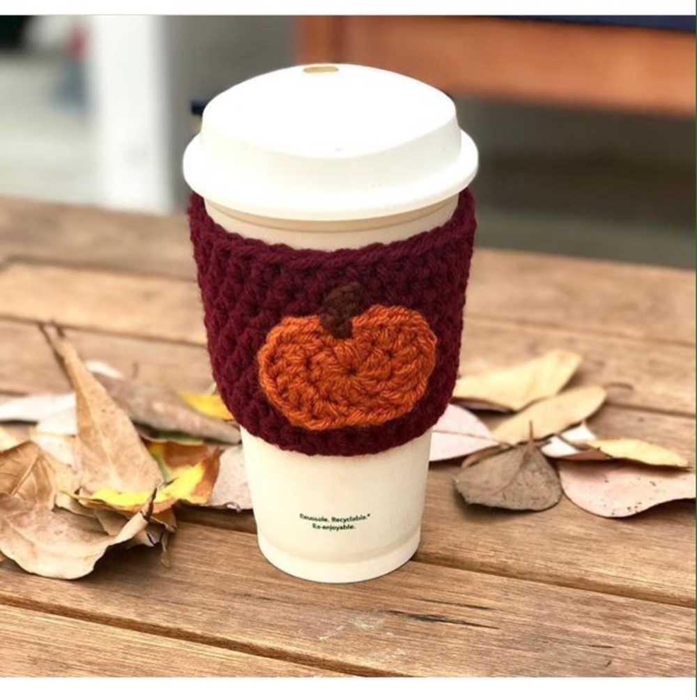Pumpkin Coffee Cozy bundle