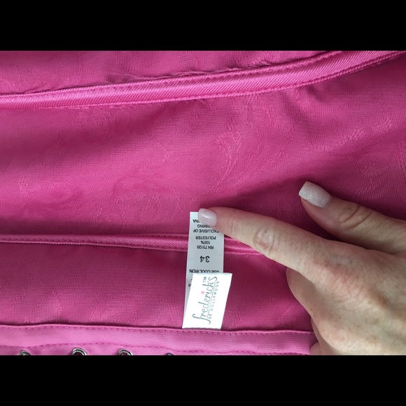 Fredrick's of Hollywood corset. Pink or black - Picture 2 of 3