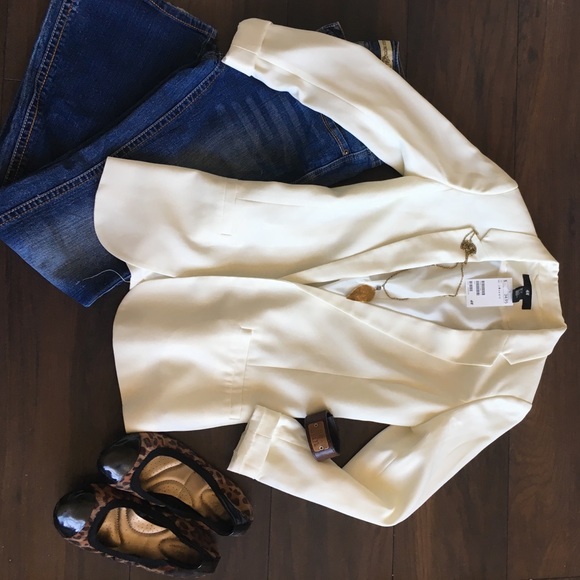 White blazer