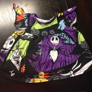 nightmare before Christmas newborn dress