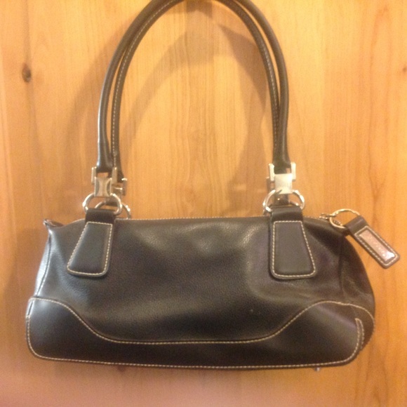 Black handbag