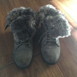 Express Fir Combat boots