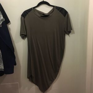 Zara asymmetrical shirt NEW