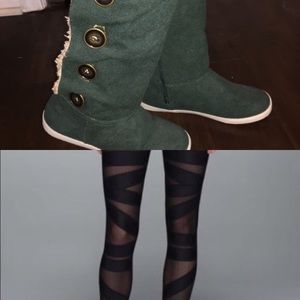 Bundle leggings and boots