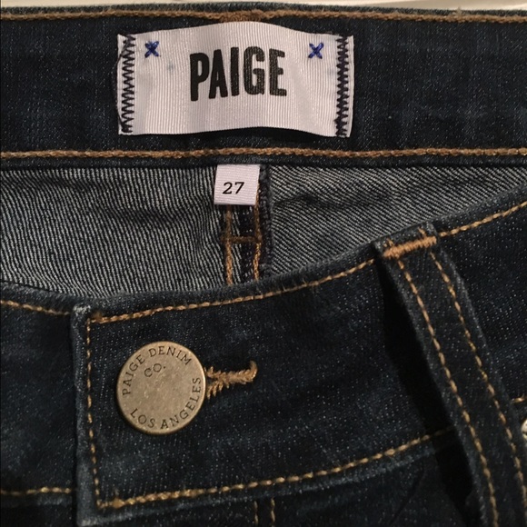 Paige peg straight jeans!