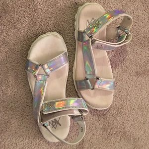 YRU hieroglyphic sandals