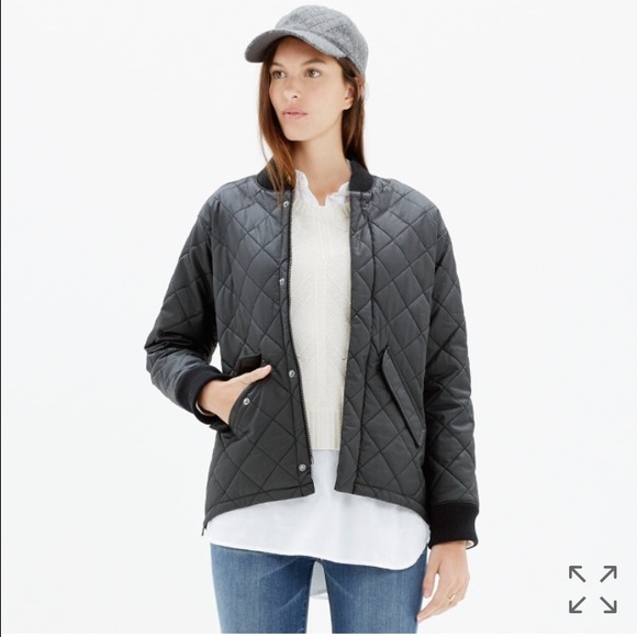 Quilted Session Bomber Jacket