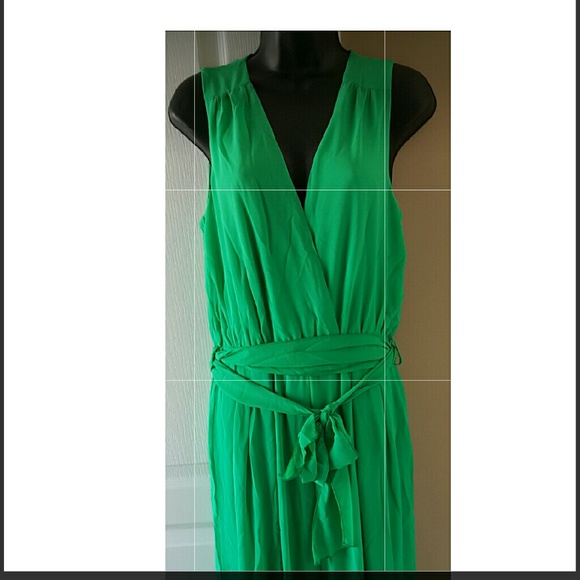 Miss Avenue Green Jumpsuit