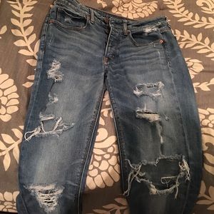 American Eagle Stretch Tomgirl Jeans