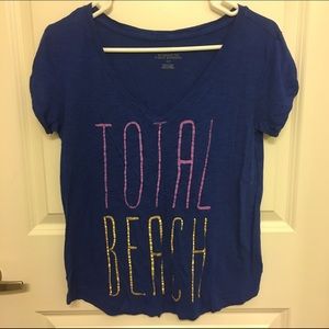 Total beach boyfriend tee