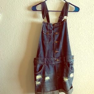 Forever 21 Denim rompers
