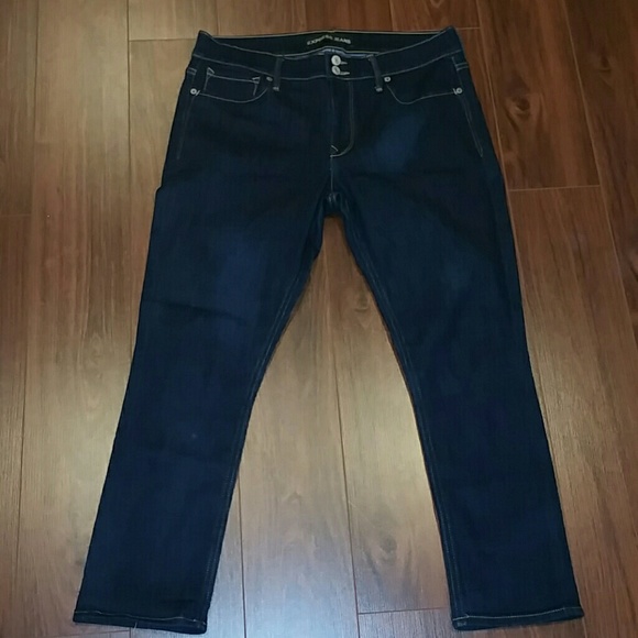 Express -NWT Mid Rise Cropped Legging