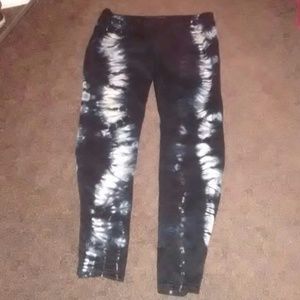 White and Blue J Brand Jeans